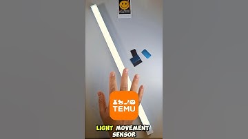 Temu Haul Review Motion Sensor LED Unboxing