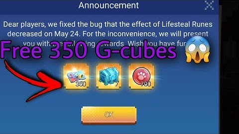 Free 350 G-cubes (Tokens)😱 || New update || How? || Bedwars Blockman GO ||