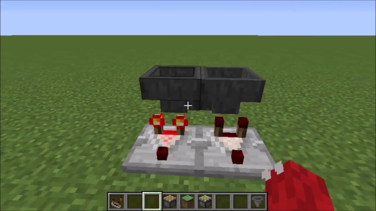 How To Make A Hopper Redstone Loop Minecraft Red Rhino Youtube