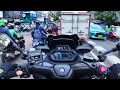 Cruising Through Jakarta Busy Traffic  With Yamaha Xmax
