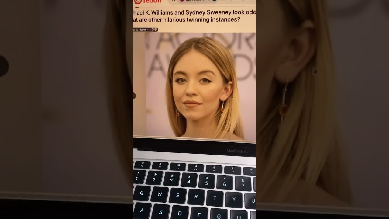 Sydney Sweeney looks like Michael K Williams 