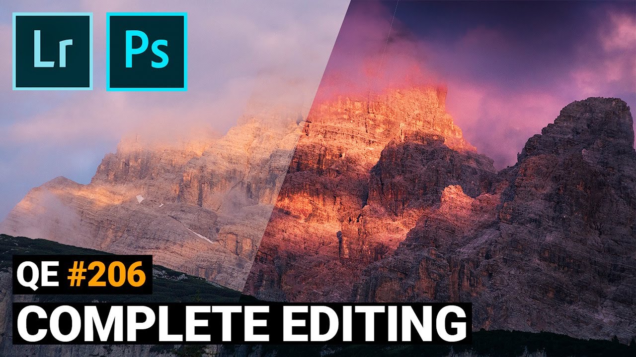 Enhancing ALPENGLOW with Adobe Lightroom & Photosop | QE #206 Enhancing ALPENGLOW with Adobe Lightroom & Photosop | QE #206