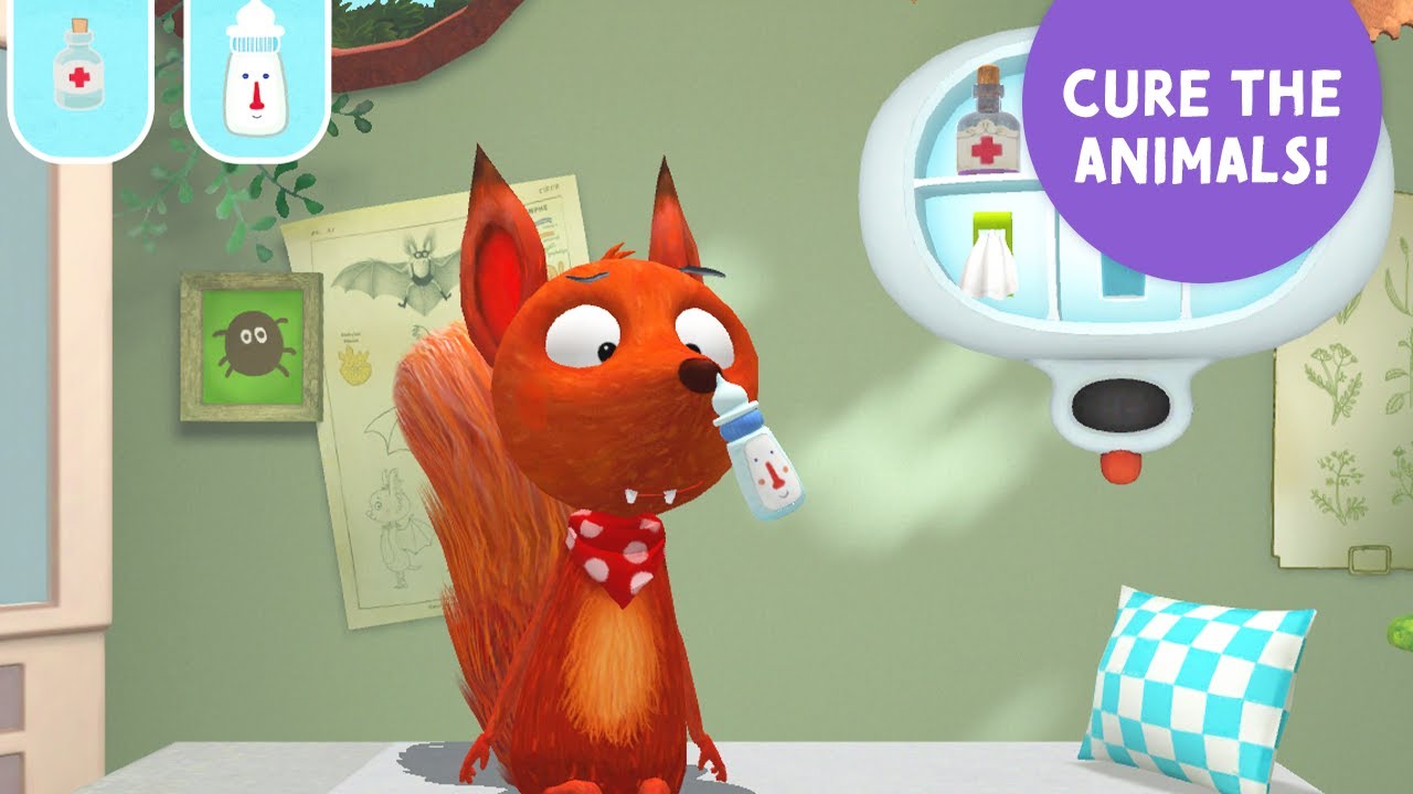 ⁣Little Fox Animal Doctor 🚑 Be a vet and cure all the animals 🚑 App by the creators of Nighty Night