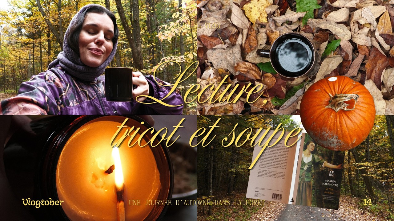 j'ai lu le mur invisible & la forêt se prépare pour les grands froids🥧🕯️🍁