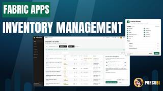 Information Using Fabric Apps for Inventory Management, Reordering and stock counts Update