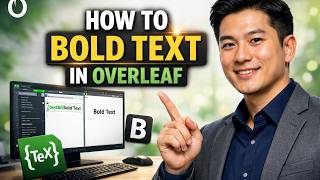 How to BOLD TEXT in Overleaf (Step by Step) 2026