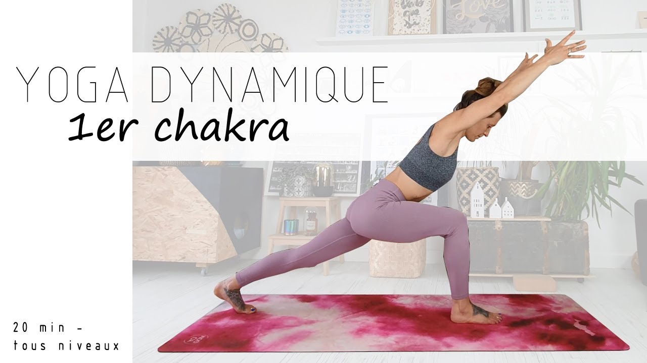YOGA DYNAMIQUE  |  1er Chakra  |  Tous niveaux