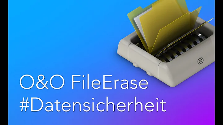 O&O FileErase: Schützen Sie Ihre privaten Informationen vor Datendiebstahl
