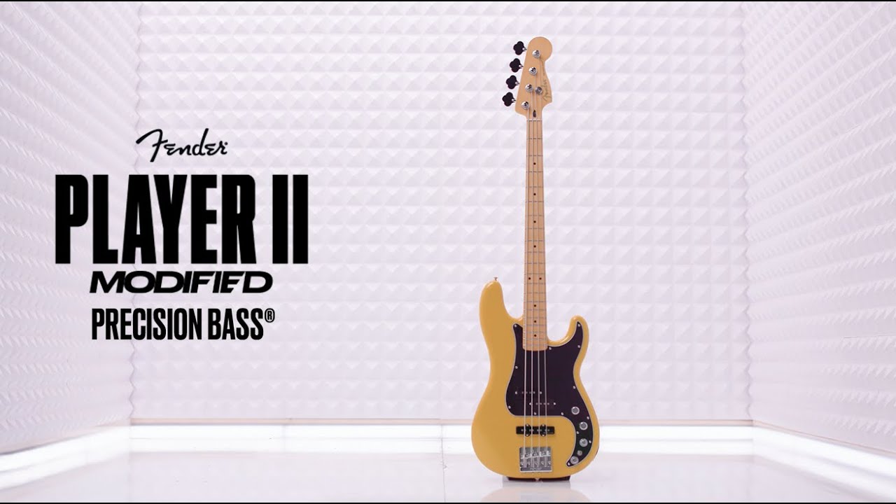 Exploring the Player II Modified Precision Bass | Player II Modified | Fender