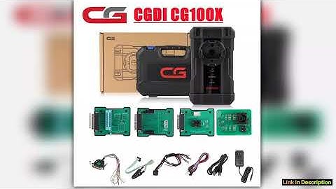 CGDI CG100X Programmer for Airbag Reset Mileage Adjustment and Chip Reading Support MQB Add RH850 R