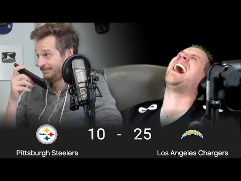 Tom Grossi calls UrinatingTree after the Steelers BOMB in Prime Time!