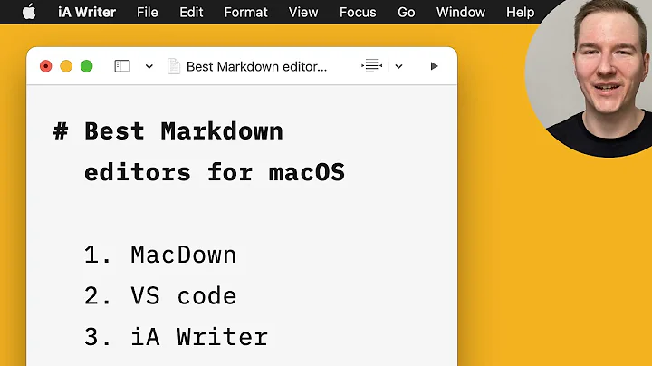 Best Markdown editors for macOS