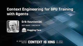 Context is King #3 - Context Engineering for GPU Training with Agents