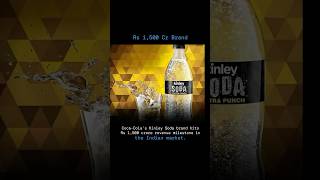 Kinley Soda, Coca-Cola India&#39;s brand, breaches ₹1,500 crore in revenue in Indian market|#shorts