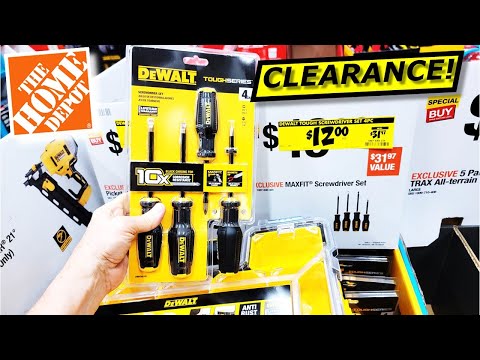 Home Depot CRAZY Clearance Tool Deals Started 