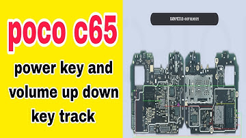 Poco c65 power key and volume up down key track @techmobile007