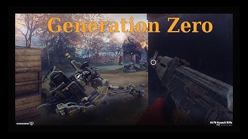 Generation Zero Coop - Part 9 - Coop Big Robot Take Down & Exploring w/ My Kids