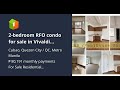 2-bedroom RFO condo for sale in Vivaldi Residences Cubao, QC