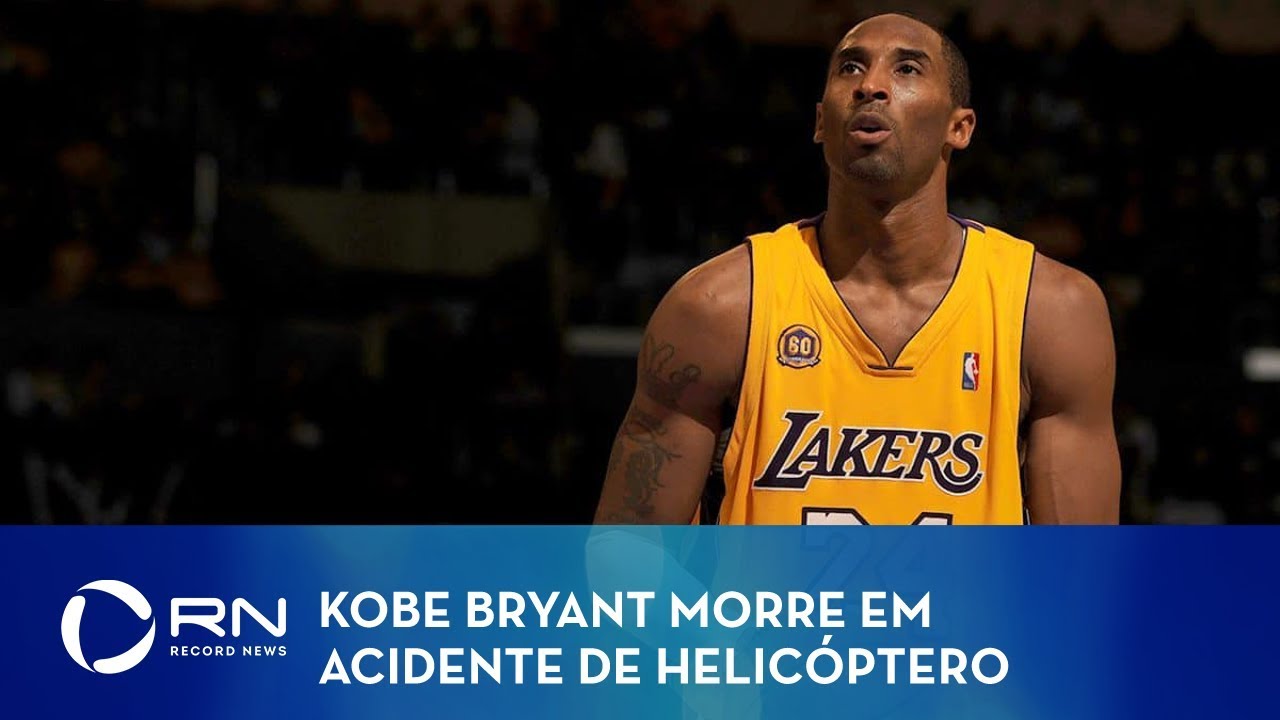 Astro da NBA, Kobe Bryant morre em acidente de helicóptero nos EUA 