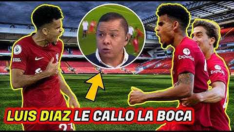 😯¡BRUTAL! ASI LUIS DIAZ LE CALLO la BOCA a ESTE PERIODISTA GOLAZO y DOBLETE