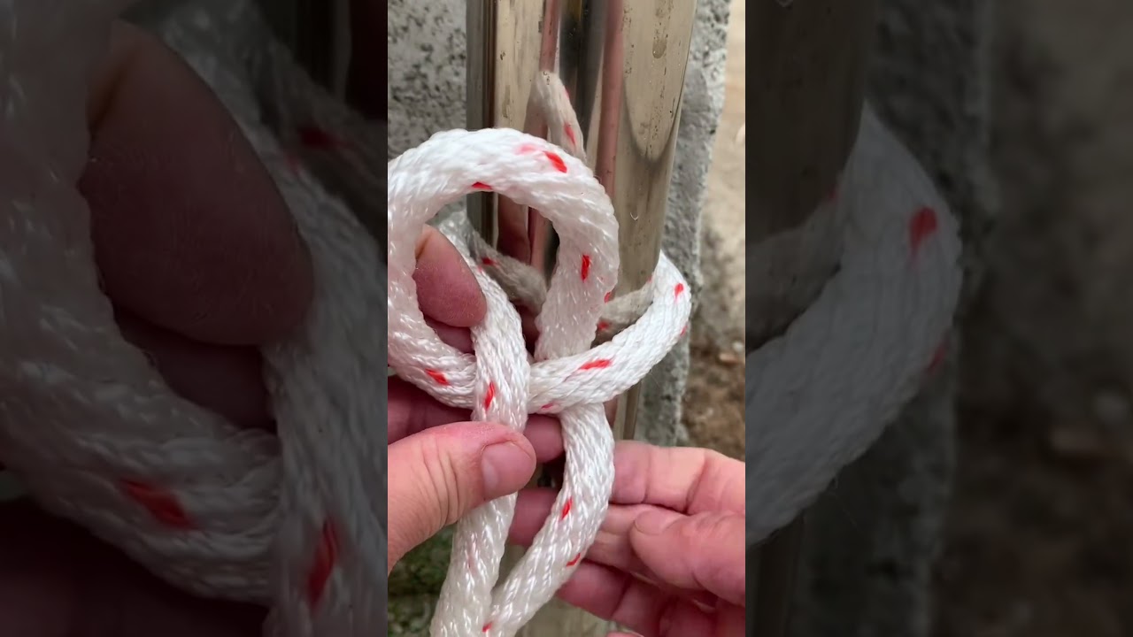 Versatile and non slip knot tying methods