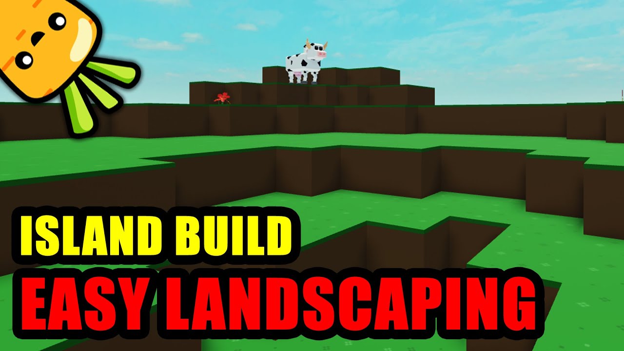 Roblox Island Building Ideas Landscape Theme How to make landscape super easy YouTube