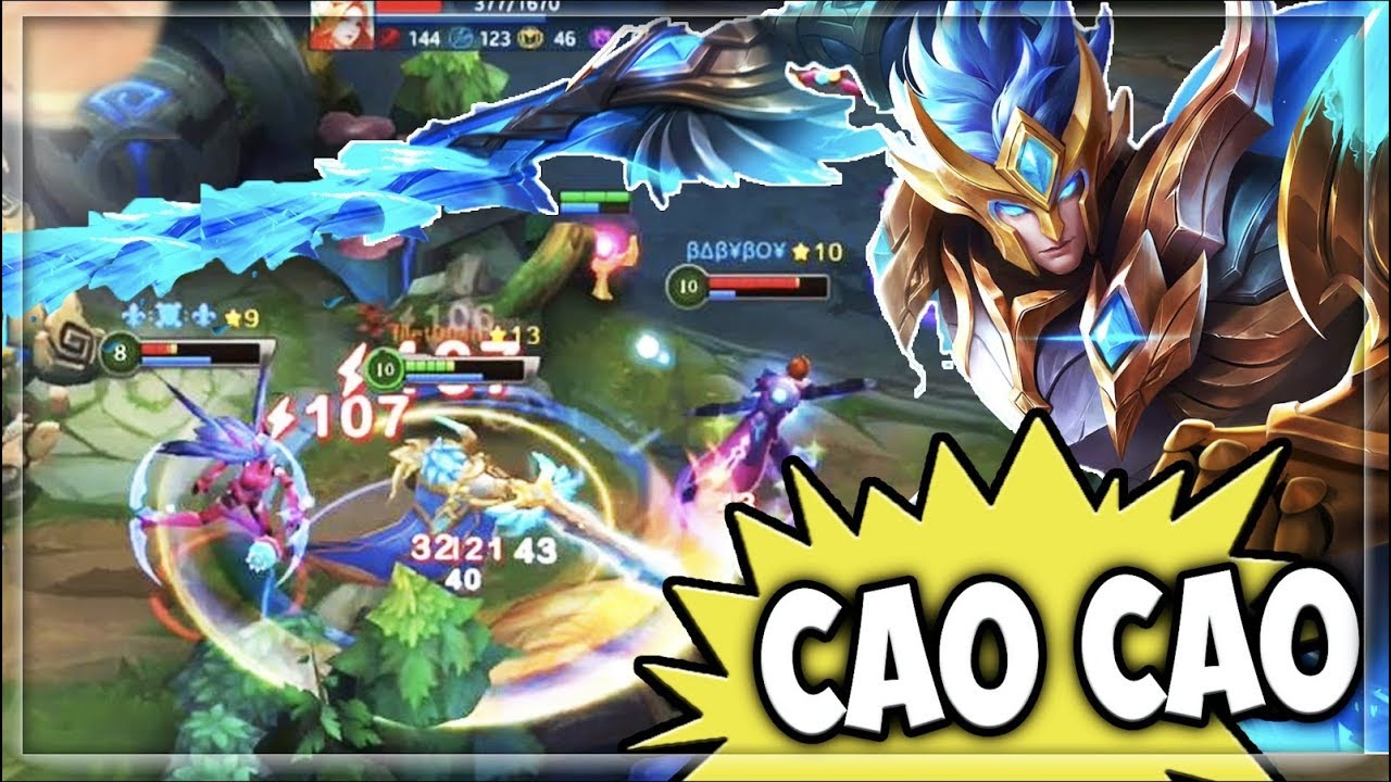 Heroes Evolved - Cao Cao Build | Ranked Gameplay | Emerald Phoenix Skin