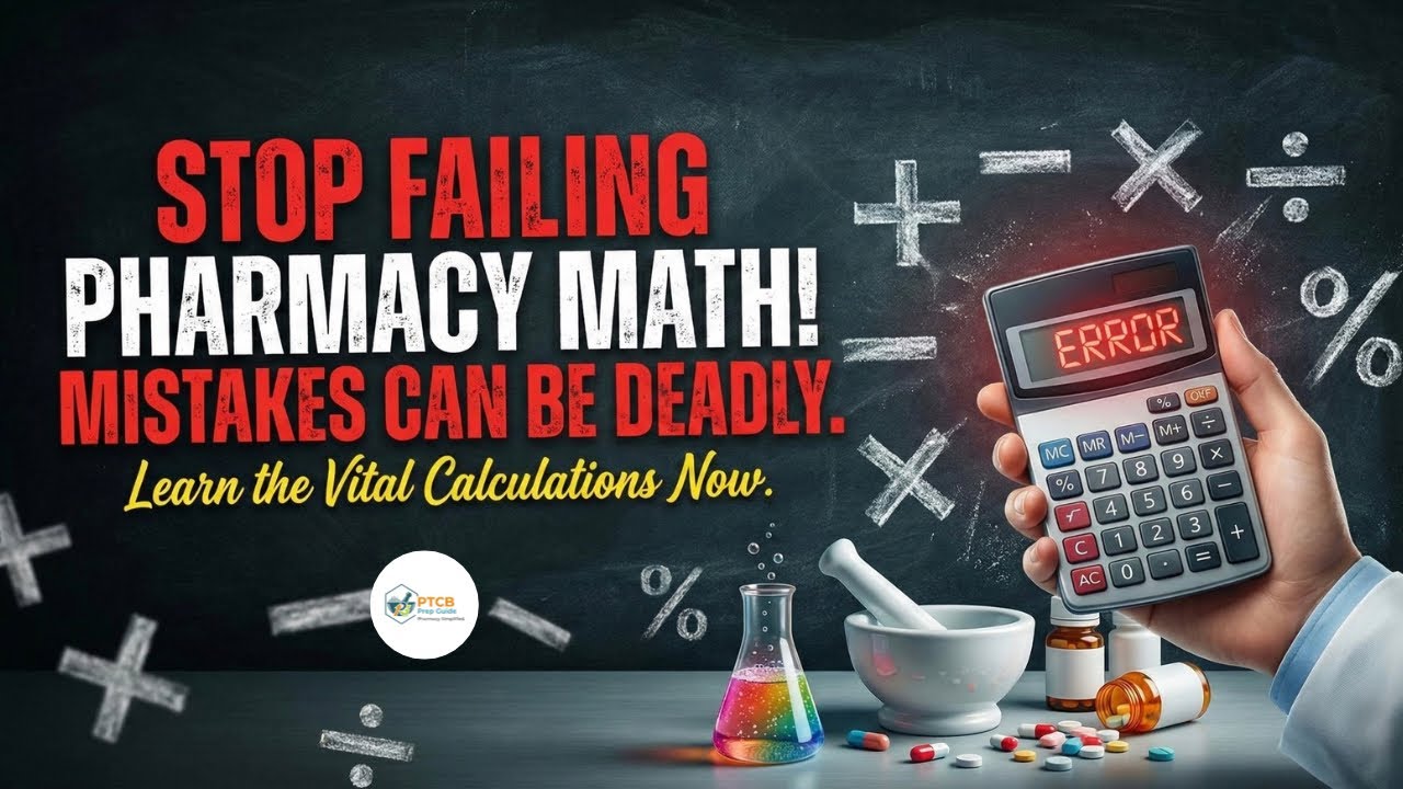 Pharmacy Math Isnt That Hard | All Types of Calculations You Need to ...