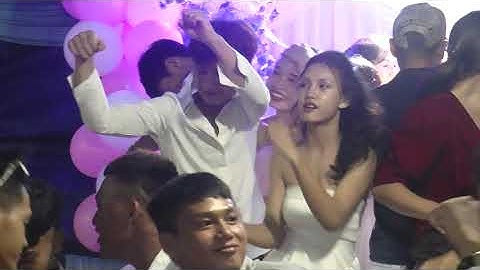 DJI NHÓM THANH NIÊN CÀ ĐÁO SƠN THÀNH SƠN HÀ  QUÊ TÔI/NHẢY CỰC SUNG TẠI ĐÁM CƯỚI MIỀN NÚI