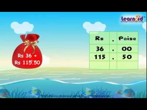 Class 3: Add, Subtract, Multiply and Divide Money - YouTube