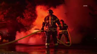 Person Found Dead Inside Burning Car in Sacramento