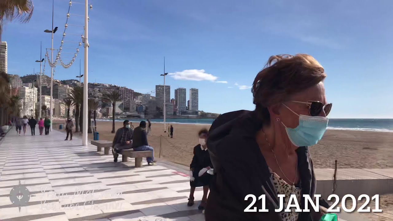 Benidorm Restaurants and Bar Shut- Update 21 January 2021