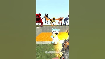 ALL SMILING CRITTERS POPPY PLAYTIME 3 VS ZOONOMALY MONSTERS VS WATERMELONS LAVA PIT IN GARRY