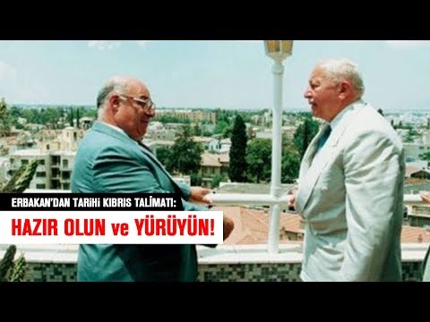 Erbakan'dan Ordu'ya Kıbrıs