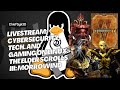 Tech, Cybersecurity, and Gaming on Linux Hangout: Elder Scrolls III: Morrowind
