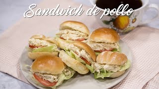 SANGUCHES (SANDWICH) DE POLLO AL INSTANTE - COMIDA PERUANA | RECETA DE ACOMER.PE