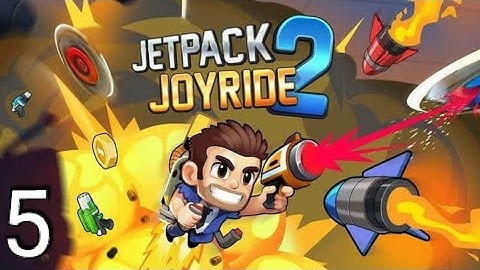 Jet pack joyride 2 - Gameplay walkthrough part 5 - Sector 1-5 : Artic Reactor