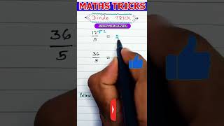 Maths tricks short | tricky maths short vedio | maths magic #shorts #short #studygurumantra #viral