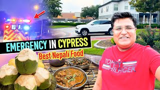 Visiting Cypress Houston | Best Nepali food | Emergency Hogye