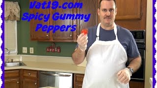 Spicy Gummy Peppers Taste Test & GIVEAWAY - VAT19.COM