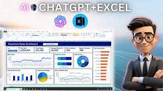 How To Make Excel Dashboard Using ChatGPT &amp; AI | Excel Dashboard Tutorial | #exceltricks #chatgpt