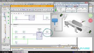 84 Pipe Water Test PLC Program Part 4 How to Use Timers in PLC Programming RealPars