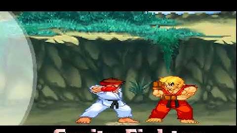 Sprite fighter intro