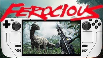 Ferocious: Steam Deck Prestaties Gameplay Eerste paar minuten Werkt het?