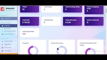 AmazCart - Laravel Ecommerce System CMS
