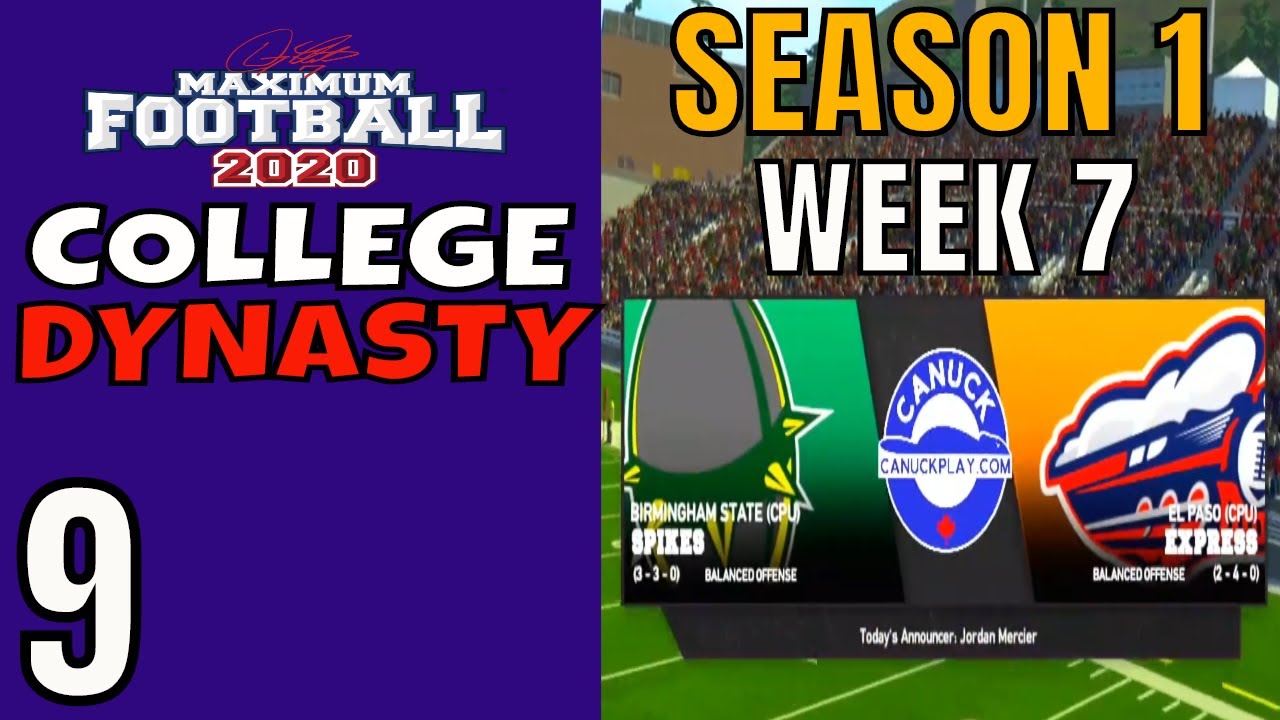 Doug Flutie Maximum Football 2020 Dynasty Ep9 YouTube doug-flutie-maximum-football-2020-dynasty-ep9-youtube