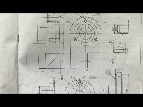Assembly Drawing N3 Part 1️⃣