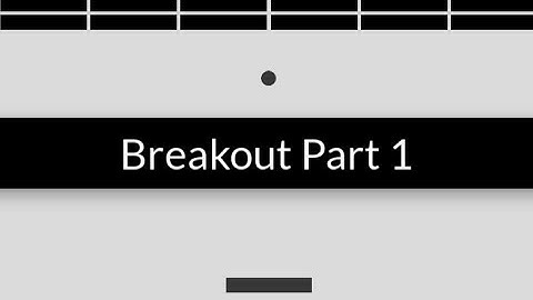 How to make Breakout in unity Part 1 (Set-up , Movement and Automatic box spawner)