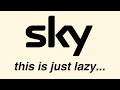 The laziest logo in television  sky