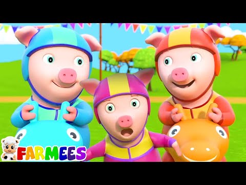 Видео: Пять маленьких свиней, подсчет чисел + больше обучающих видео для детей